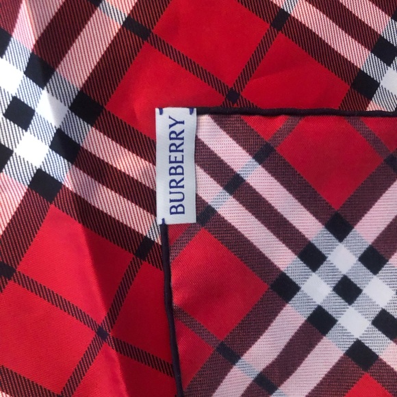 Burberry Check Silk Scarf - Picture 8 of 9